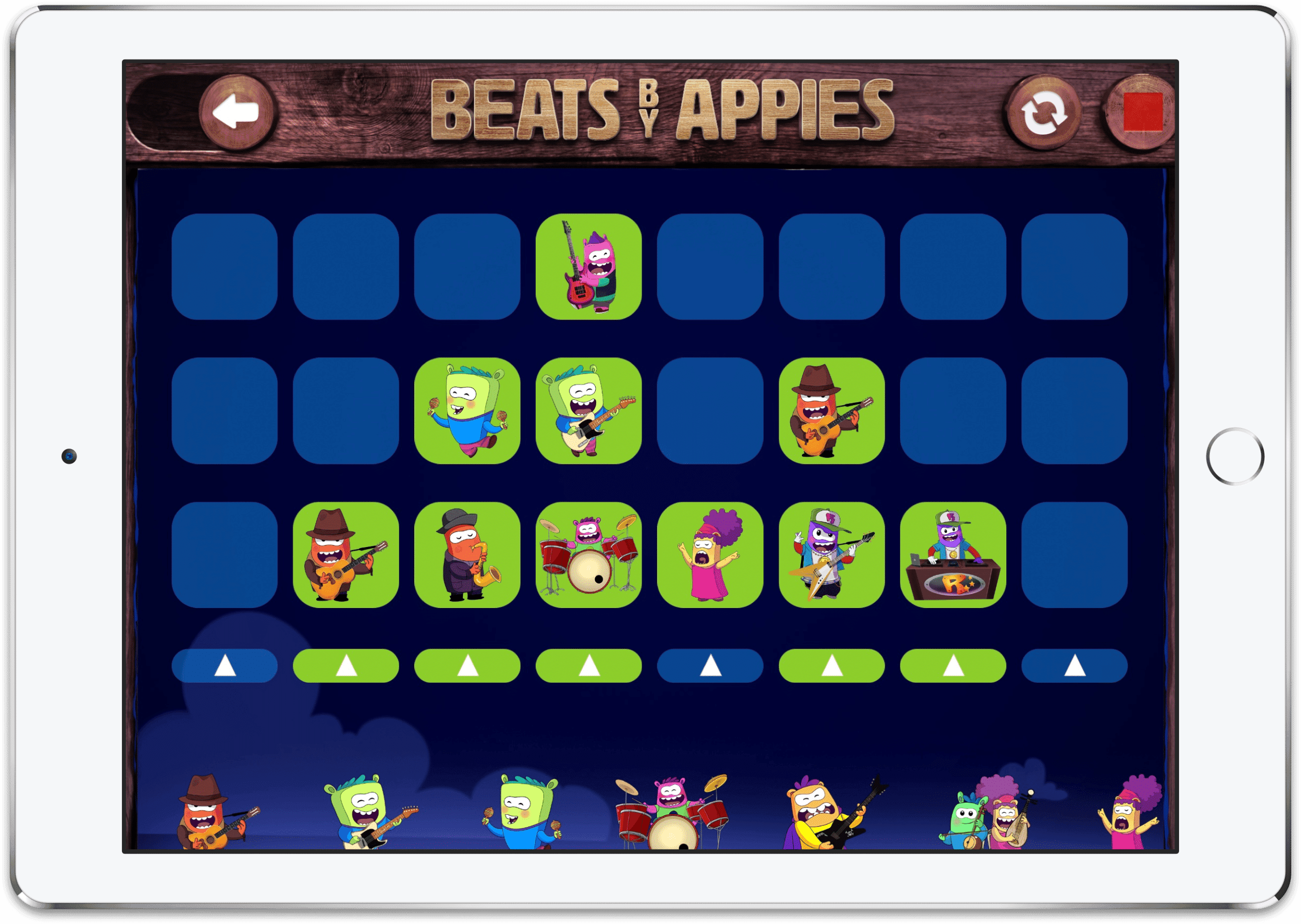 Beats by Appies music mixer on iPad