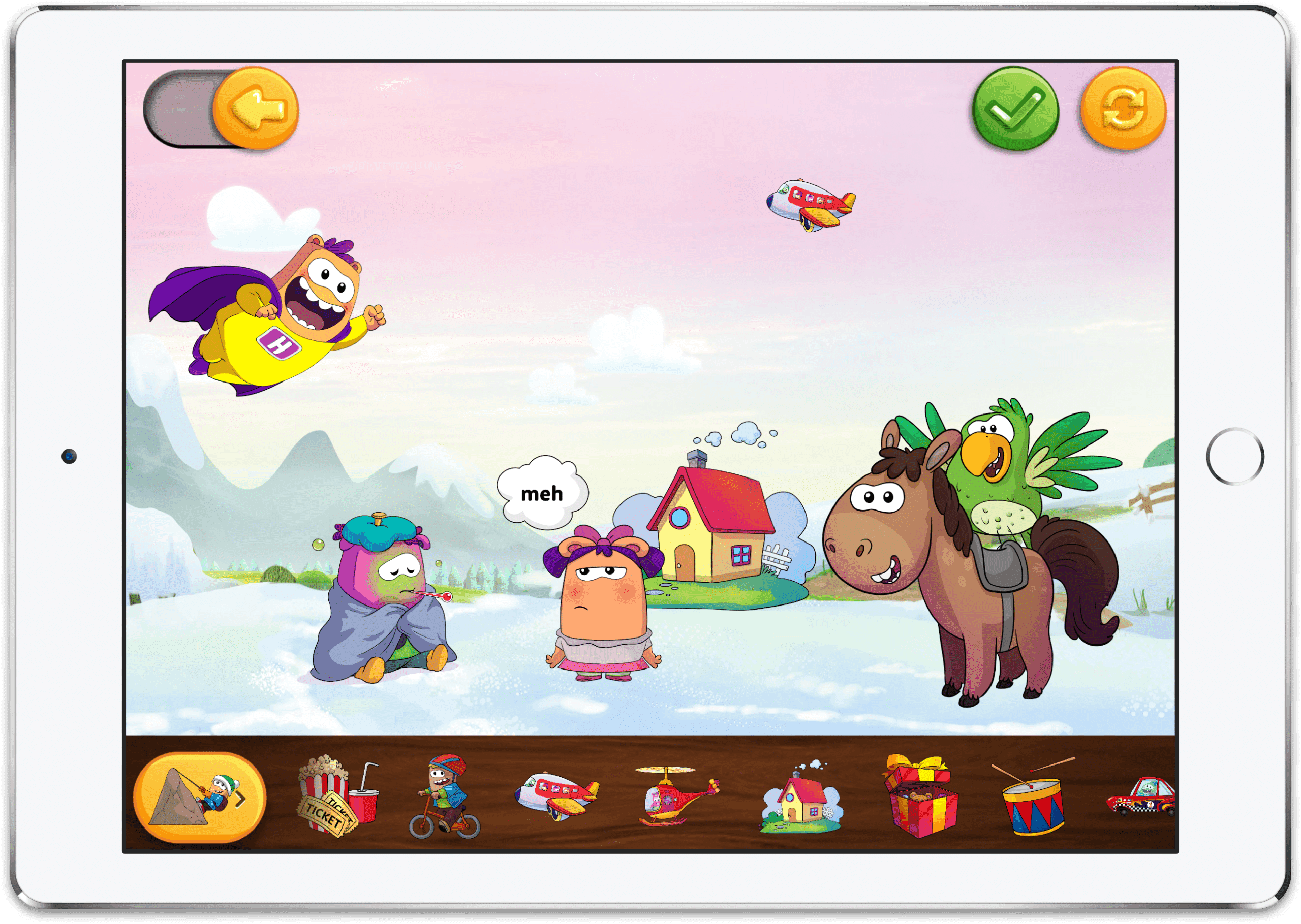 Sticker Madness on iPad