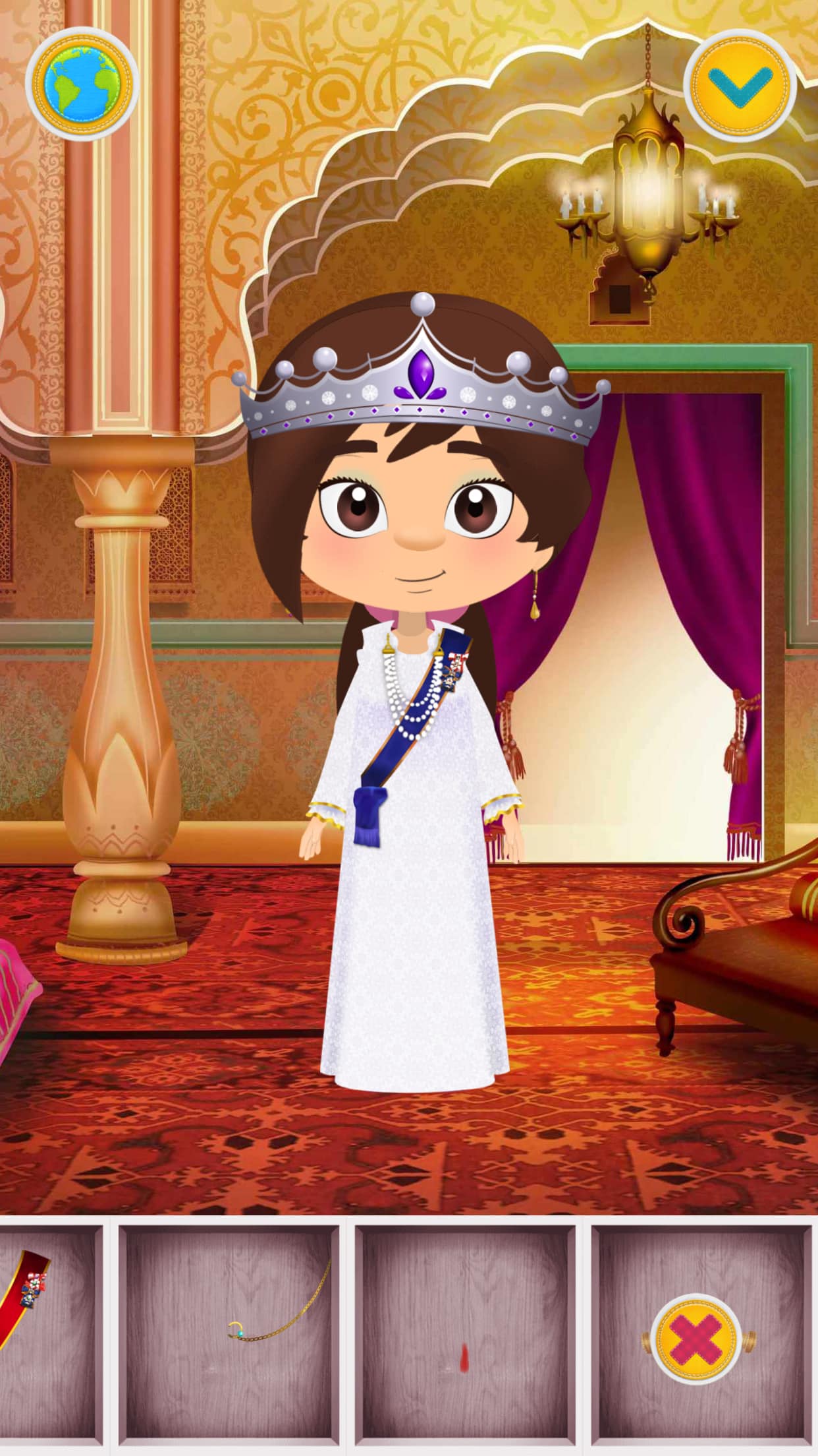 Dressing Zee in a national costume